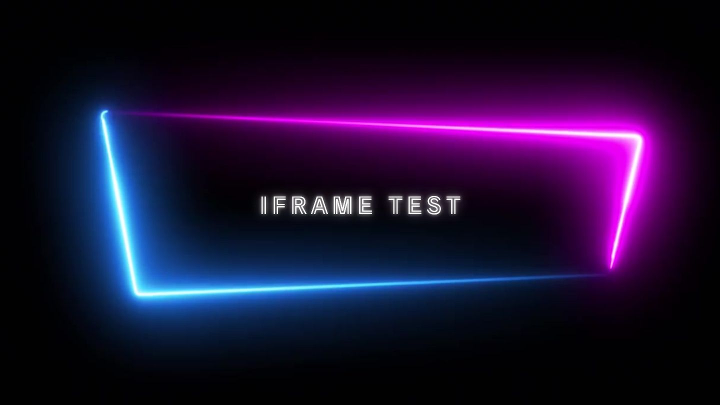 iframe動作テスト